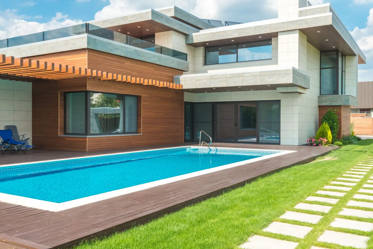 Swimming pool built in Stroud, NSW